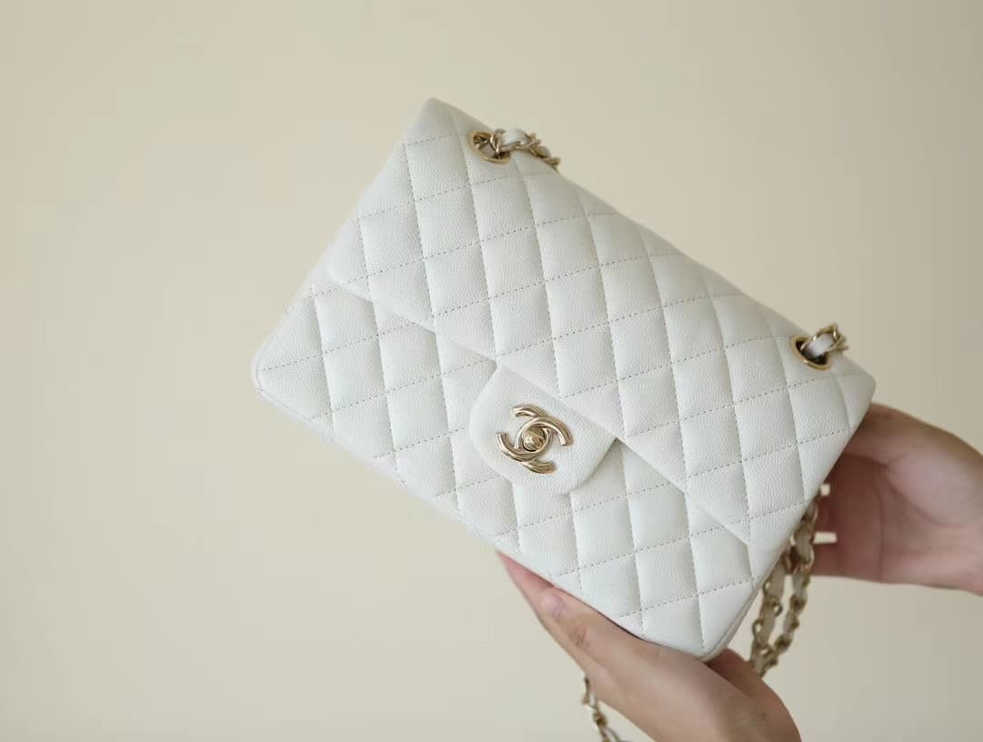 Chanel CF “Snow White” – Iconic White Mini Princess Bag